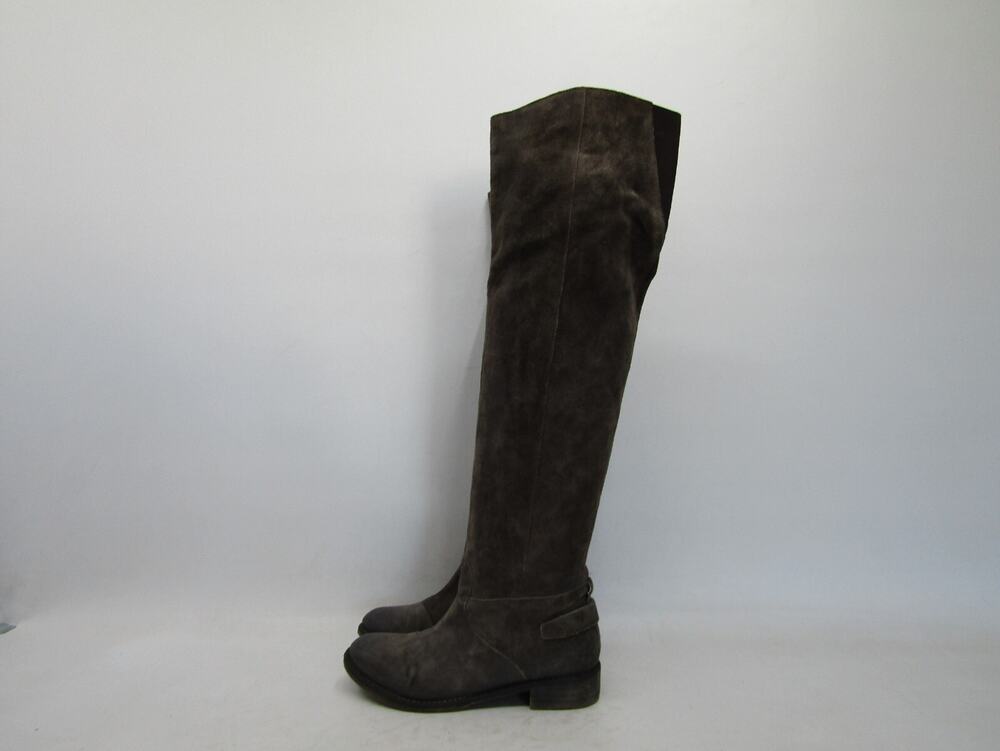 Boutique 9 Womens Size 6 M Brown Suede Zip Over The Knee Fashion Boots
